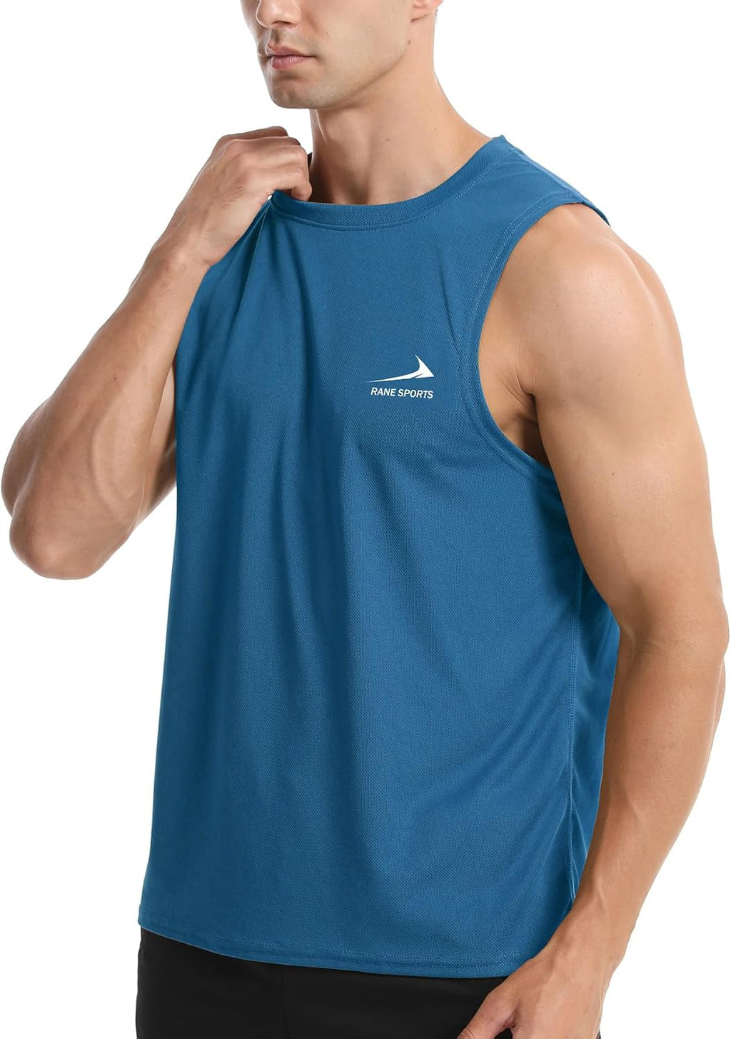 Herren Tanktop Gym Tshirt Muskel Fitness Training Laufshirt Fitness Tanks Ärmelloser T-Shirt