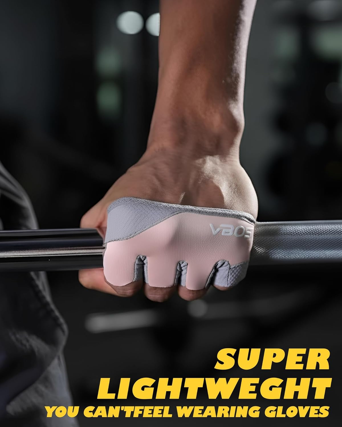Fitness Handschuhe, Trainingshandschuhe Für Damen Und Herren, Atmungsaktiv & Rutschfest, Gym Handschuhe, Sporthandschuhe Für Crossfit Bodybuilding Gym Krafttraining