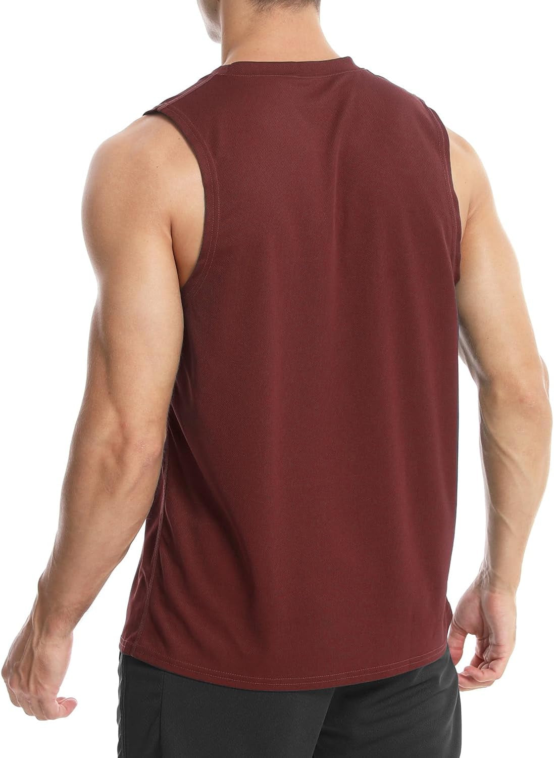 Herren Tanktop Gym Tshirt Muskel Fitness Training Laufshirt Fitness Tanks Ärmelloser T-Shirt