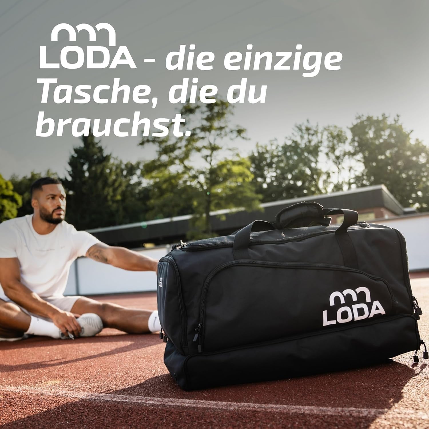 Team (68L) - Sporttasche Mit Schuhfach, Nassfach, Rucksackfunktion & Wertsachenfach - Perfekte Fußball-, Handball-, Trainings-, Oder Fitnesstasche - Tasche Für Sport, Reisen & Freizeit