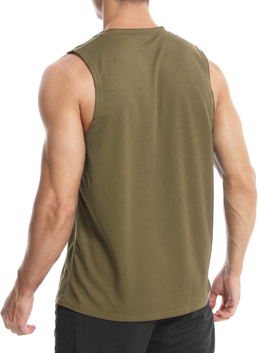 Herren Tanktop Gym Tshirt Muskel Fitness Training Laufshirt Fitness Tanks Ärmelloser T-Shirt