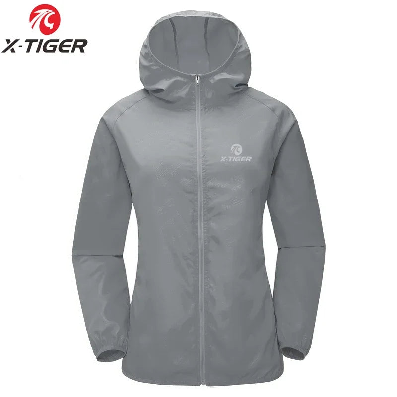 Windproof Reflective Cycling Jersey MTB Bike Bicycle Windcoat Super Light Sunscreen Hiking Jacket Cycling Sports Clothes