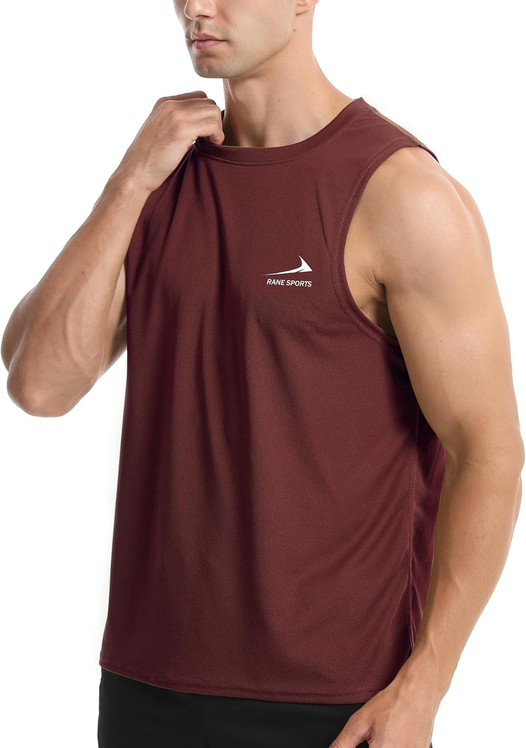 Herren Tanktop Gym Tshirt Muskel Fitness Training Laufshirt Fitness Tanks Ärmelloser T-Shirt