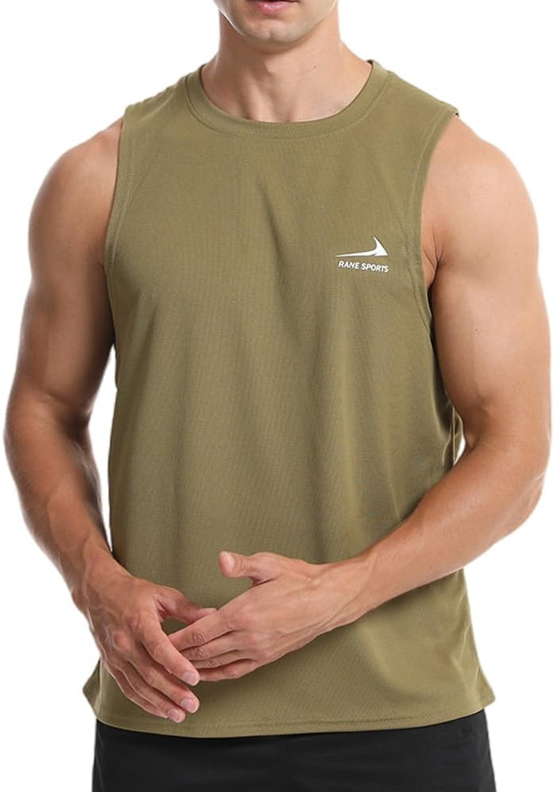 Herren Tanktop Gym Tshirt Muskel Fitness Training Laufshirt Fitness Tanks Ärmelloser T-Shirt