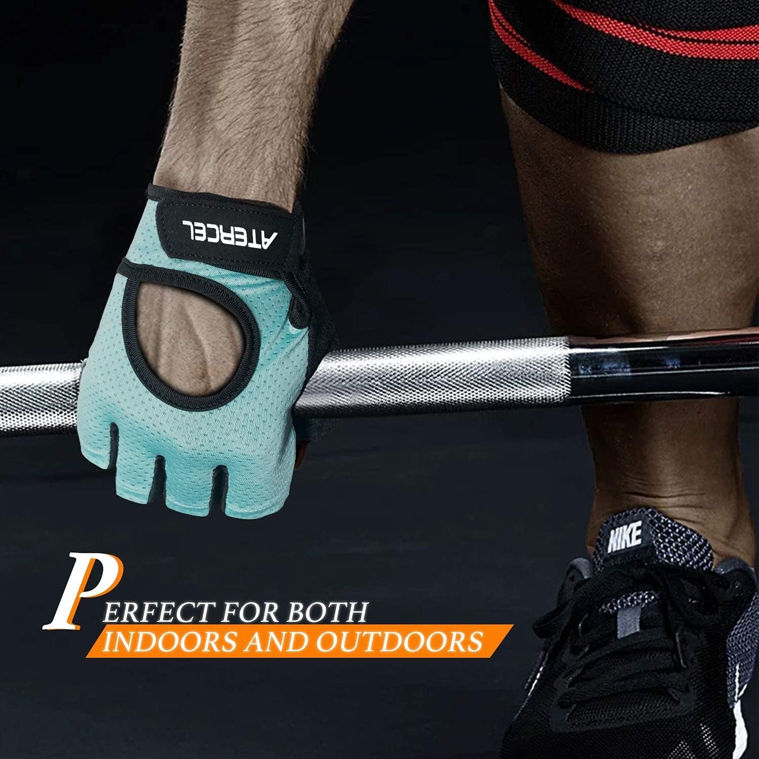 ATERCEL Fitness Handschuhe Für Radfahren, Training, Fitness, Atmungsaktive Fahrradhandschuhe Herren Und Damen