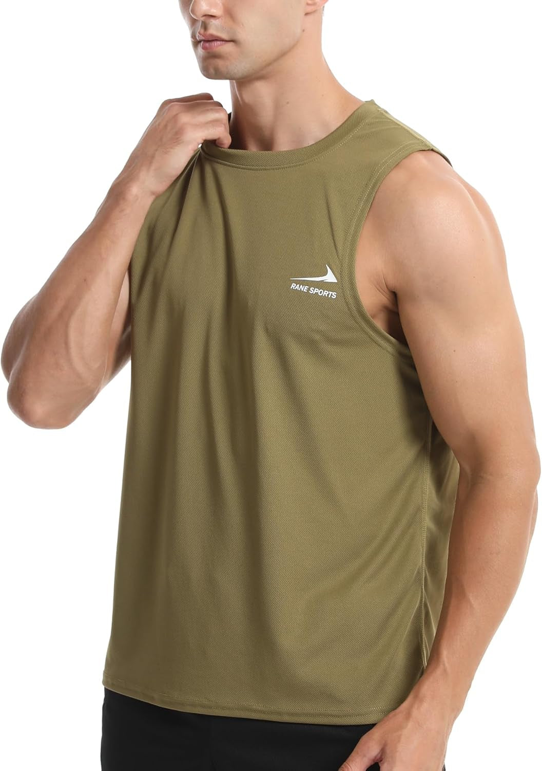 Herren Tanktop Gym Tshirt Muskel Fitness Training Laufshirt Fitness Tanks Ärmelloser T-Shirt