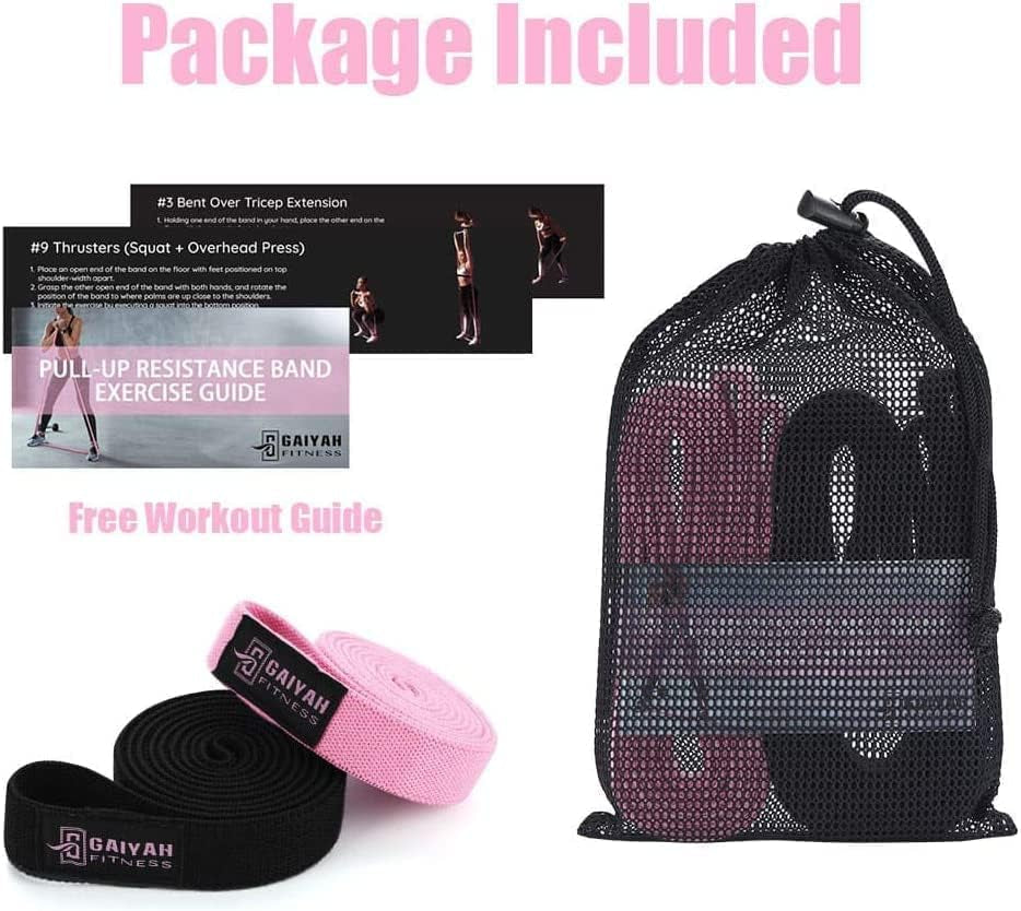 Fitnessbänder Set, Long Resistance Bands Set Lange Widerstandsbänder Krafttraining Gymnastikband Trainingsband Fitnessband Fitness Band Widerstandsband Trainingsbänder Sportbänder Klimmzugband