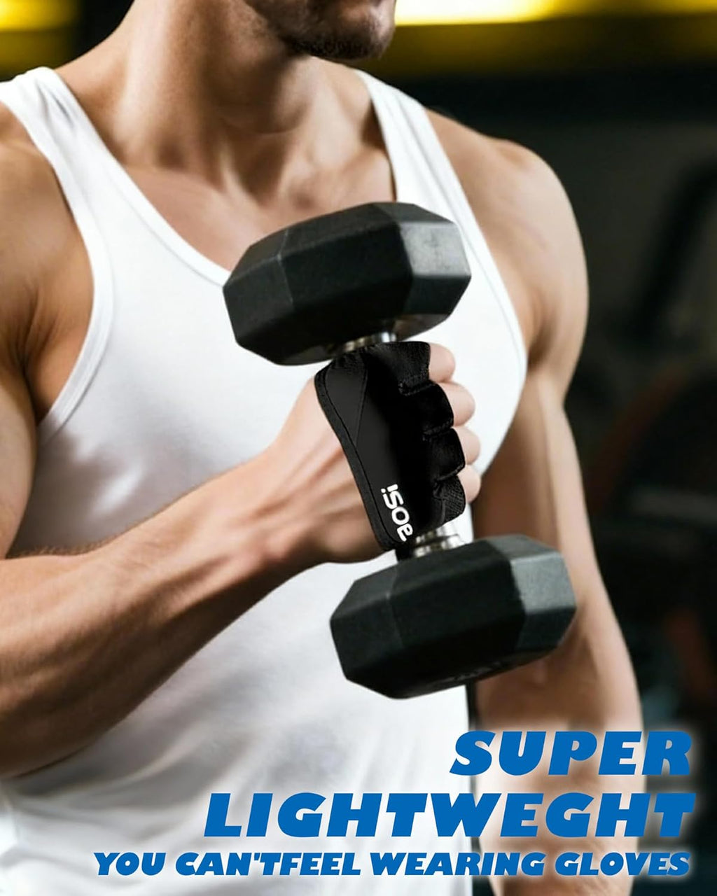 Fitness Handschuhe, Trainingshandschuhe Für Damen Und Herren, Atmungsaktiv & Rutschfest, Gym Handschuhe, Sporthandschuhe Für Crossfit Bodybuilding Gym Krafttraining