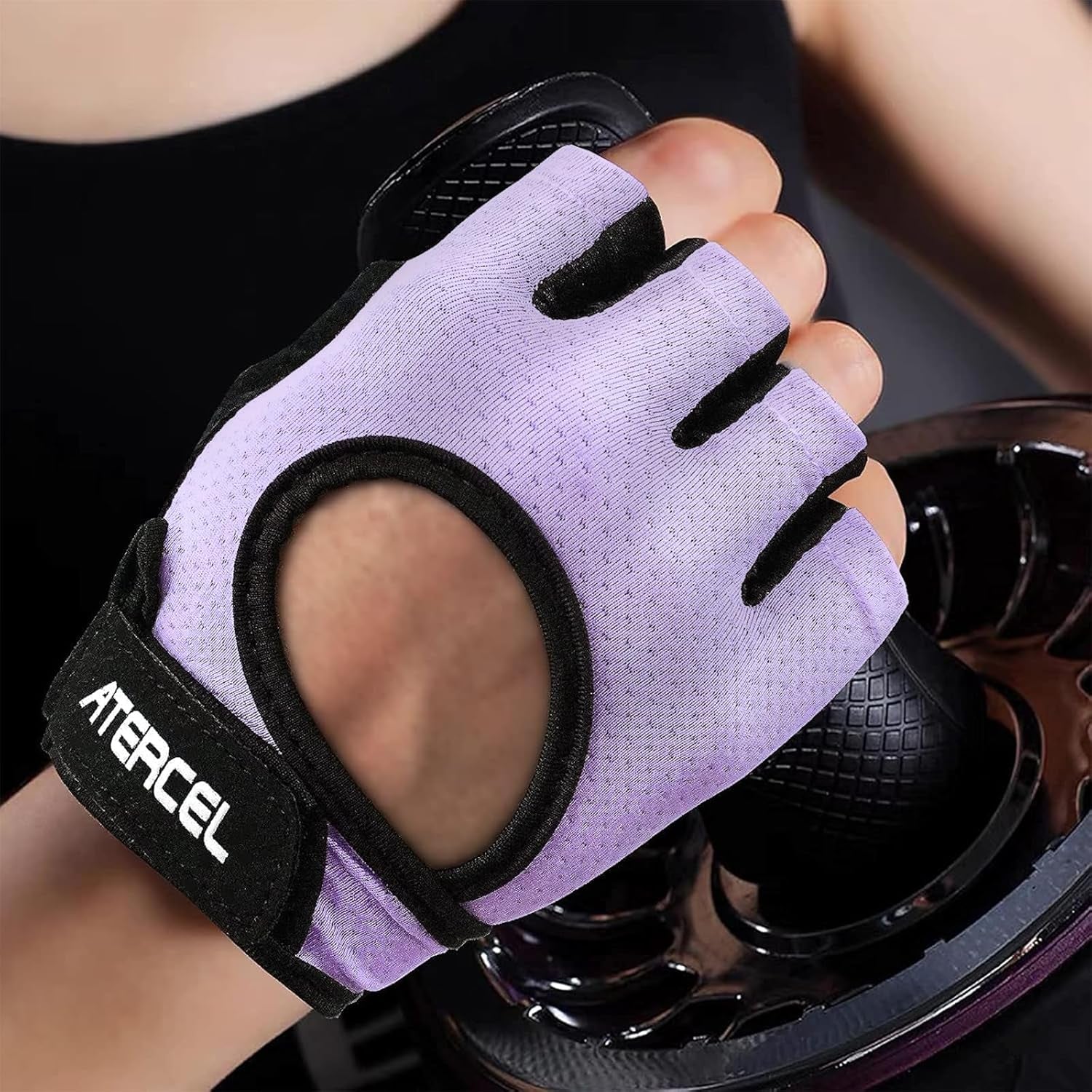 ATERCEL Fitness Handschuhe Für Radfahren, Training, Fitness, Atmungsaktive Fahrradhandschuhe Herren Und Damen