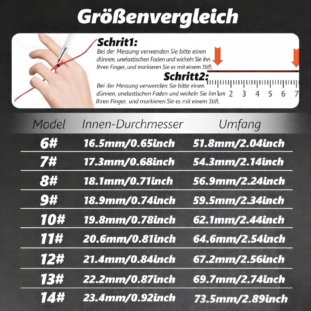 Smart Ring Für Damen Herren, Fitness Tracking Ring Mit Herzfrequenz, Schlafüberwachung, Schrittzählung Für Ios Und Android, Keine Abonnementgebühr, IP68 Wasserdicht(Schwarz, 11)