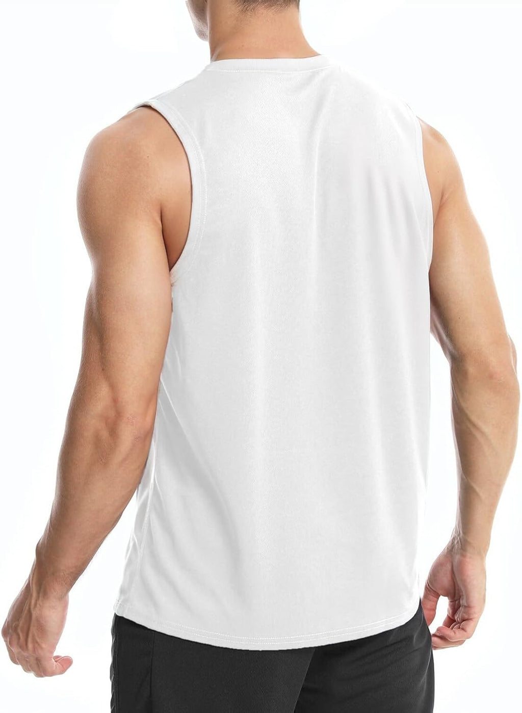 Herren Tanktop Gym Tshirt Muskel Fitness Training Laufshirt Fitness Tanks Ärmelloser T-Shirt