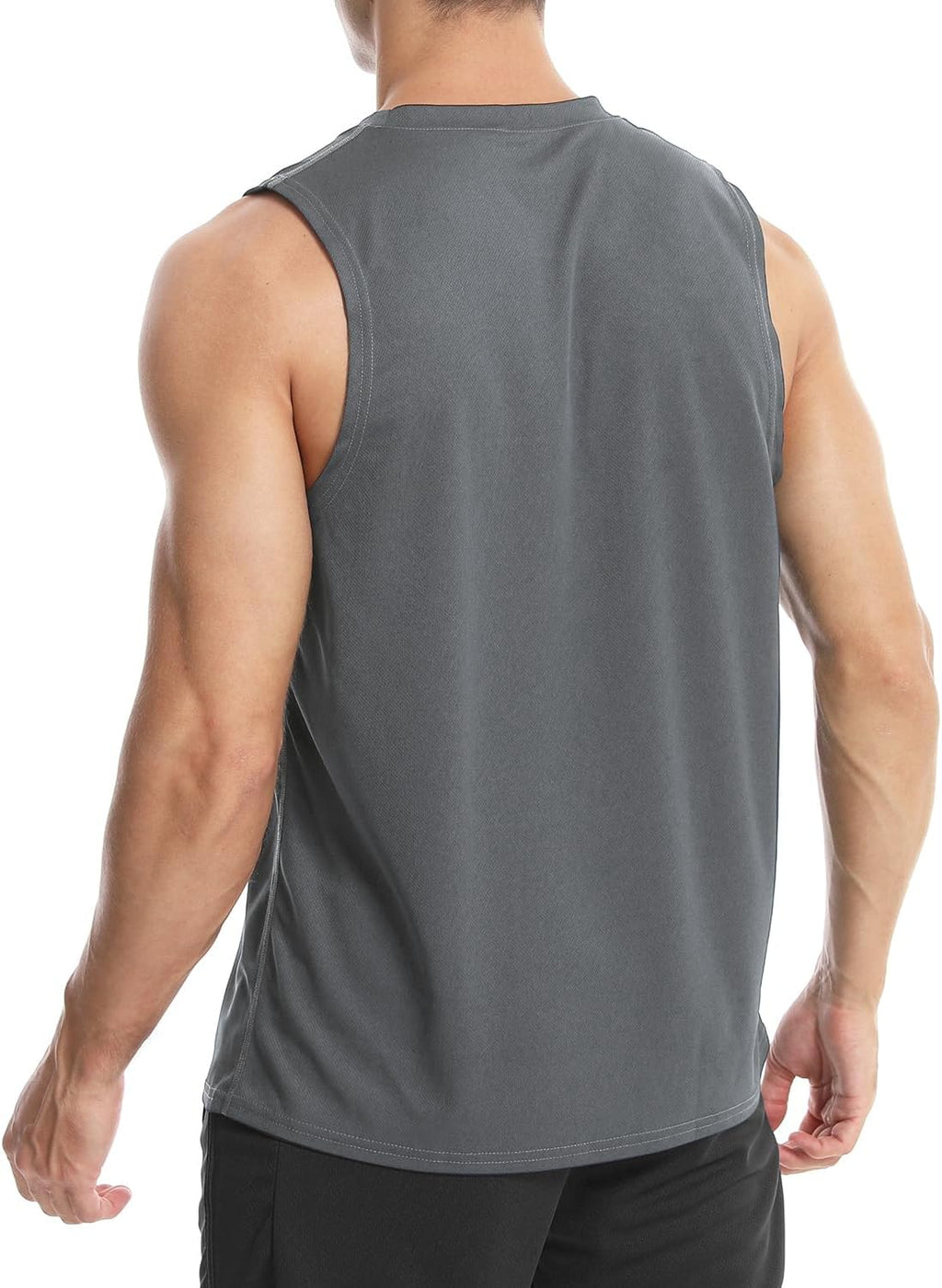 Herren Tanktop Gym Tshirt Muskel Fitness Training Laufshirt Fitness Tanks Ärmelloser T-Shirt