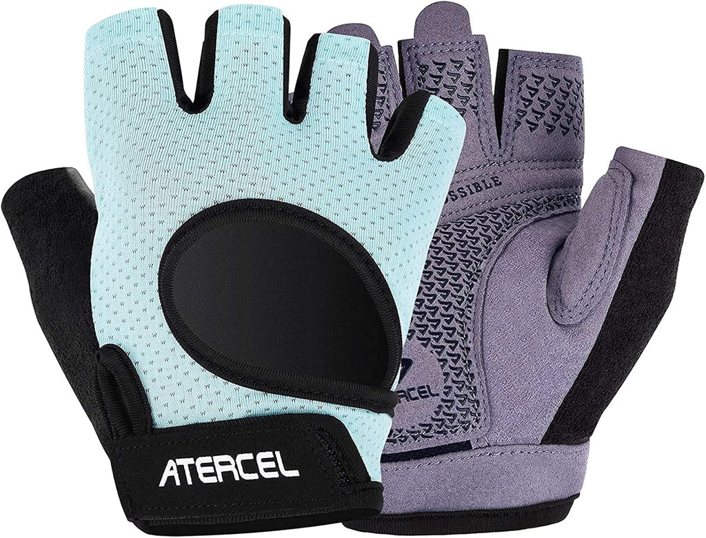 ATERCEL Fitness Handschuhe Für Radfahren, Training, Fitness, Atmungsaktive Fahrradhandschuhe Herren Und Damen