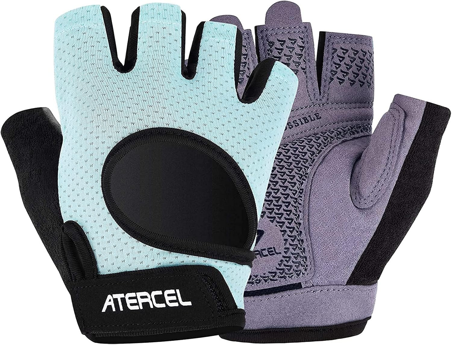 ATERCEL Fitness Handschuhe Für Radfahren, Training, Fitness, Atmungsaktive Fahrradhandschuhe Herren Und Damen