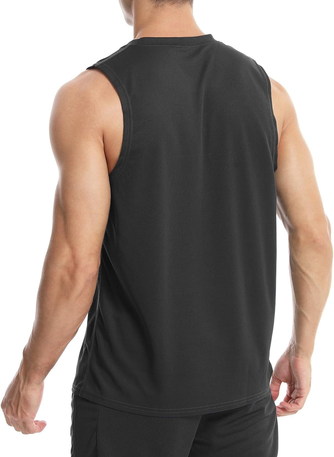 Herren Tanktop Gym Tshirt Muskel Fitness Training Laufshirt Fitness Tanks Ärmelloser T-Shirt