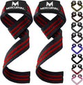 MERCURYAL Zughilfen Krafttraining Lifting Straps - Bodybuilding, Fitness, Kreuzheben, Powerlifting - Kreuzheben Gurte - Profi Lifting Straps - Lifting Straps - Gym Zubehör Für Frauen Und Männer
