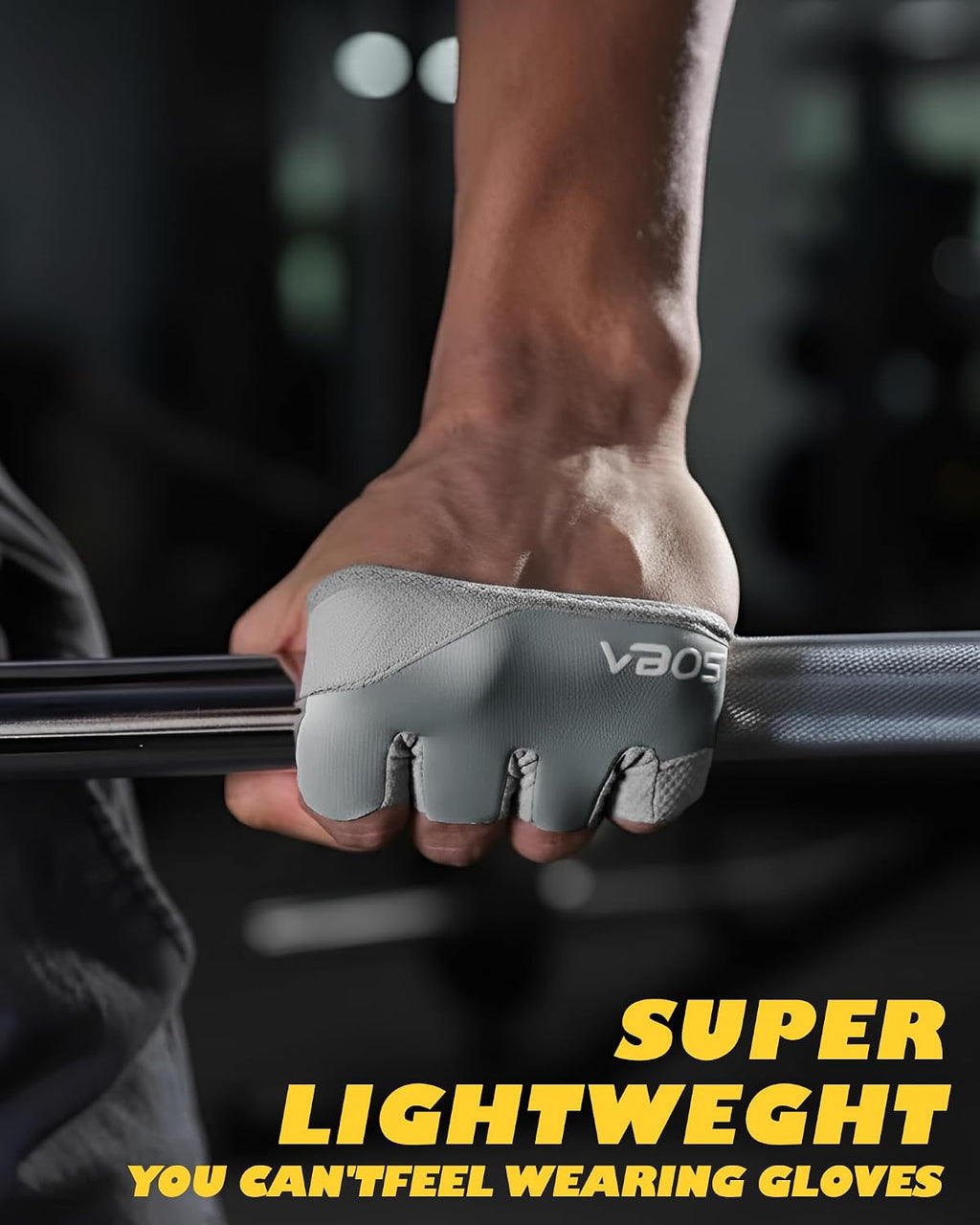 Fitness Handschuhe, Trainingshandschuhe Für Damen Und Herren, Atmungsaktiv & Rutschfest, Gym Handschuhe, Sporthandschuhe Für Crossfit Bodybuilding Gym Krafttraining
