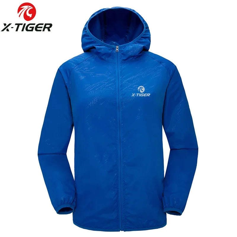 Windproof Reflective Cycling Jersey MTB Bike Bicycle Windcoat Super Light Sunscreen Hiking Jacket Cycling Sports Clothes