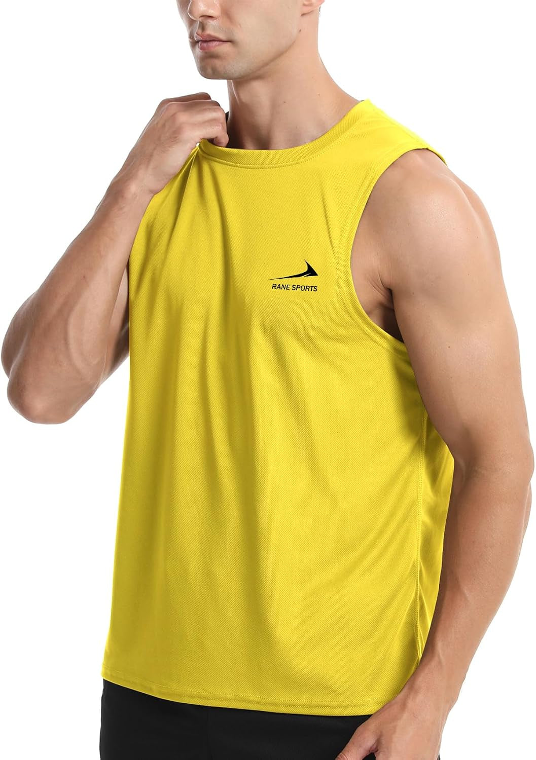 Herren Tanktop Gym Tshirt Muskel Fitness Training Laufshirt Fitness Tanks Ärmelloser T-Shirt