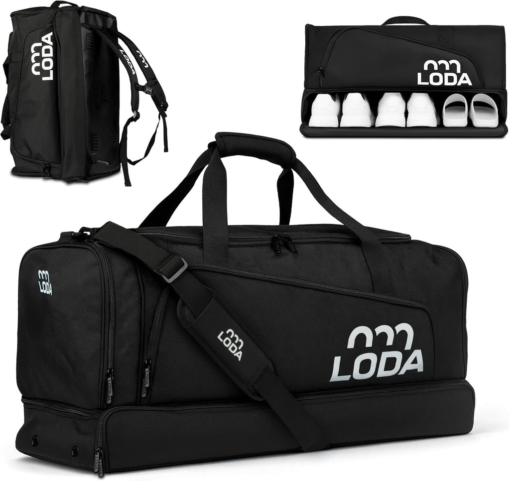 Team (68L) - Sporttasche Mit Schuhfach, Nassfach, Rucksackfunktion & Wertsachenfach - Perfekte Fußball-, Handball-, Trainings-, Oder Fitnesstasche - Tasche Für Sport, Reisen & Freizeit